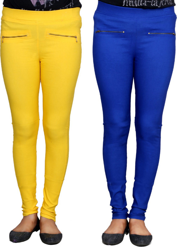 IndiWeaves Yellow Jegging(Solid) IndiWeaves Yellow Jegging(Solid)