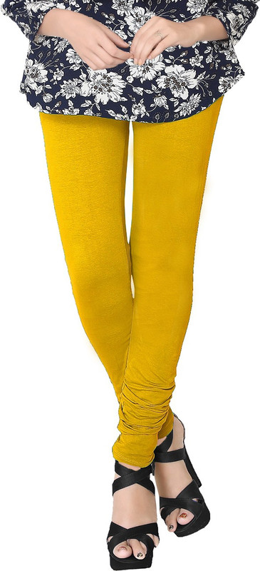 JV Wears Legging(Yellow, Solid) JV Wears Legging(Yellow, Solid)