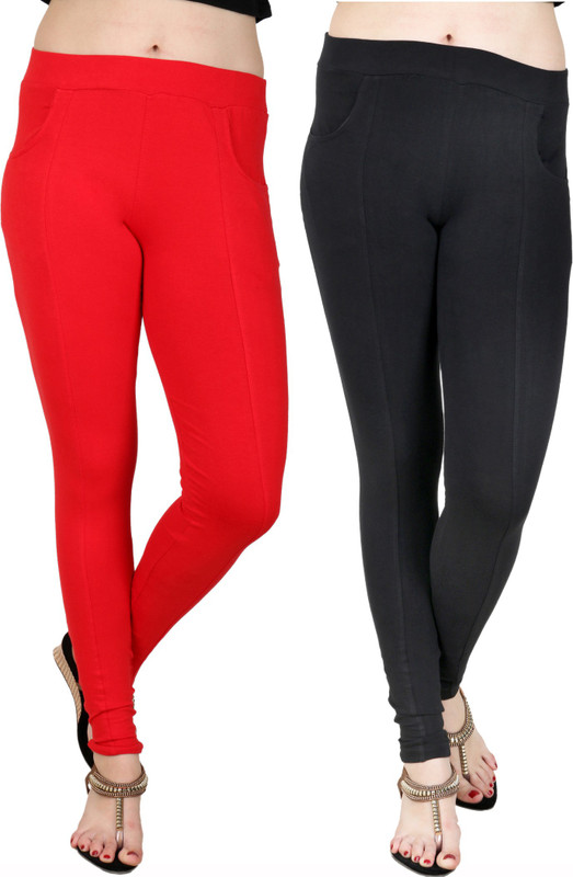 Baremoda Red Jegging(Solid) Baremoda Red Jegging(Solid)