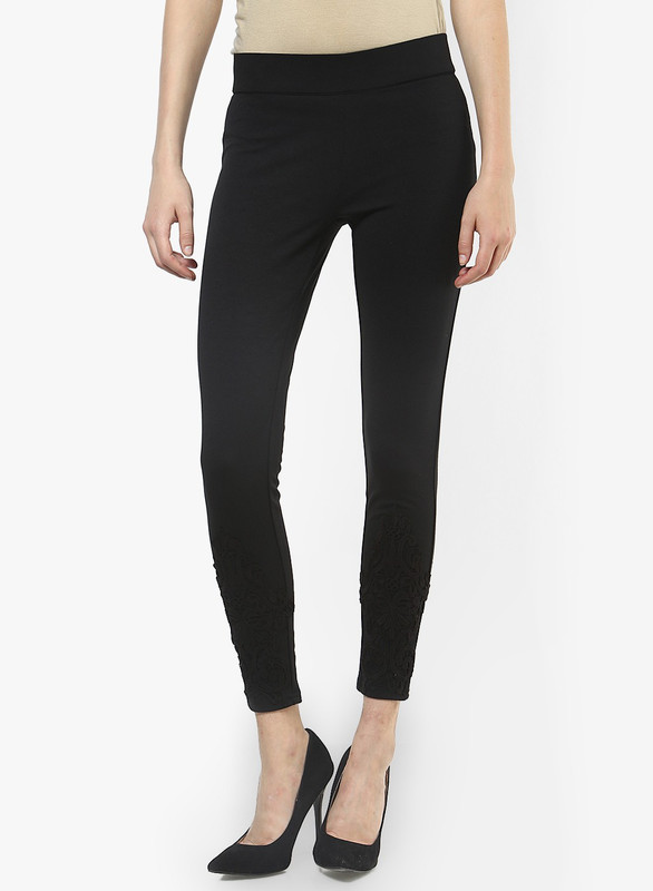 Only Black Jegging(Embroidered) Only Black Jegging(Embroidered)