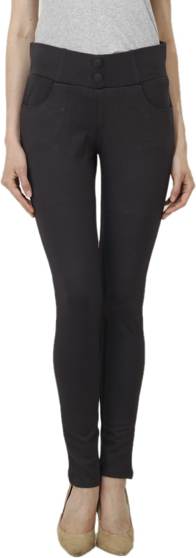 Spa Culture Grey Jegging(Solid) Spa Culture Grey Jegging(Solid)