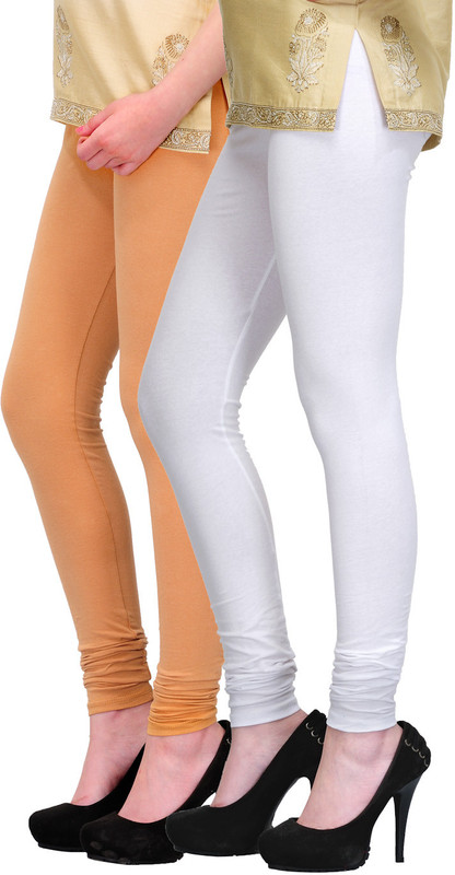 2 Day Legging(White, Beige, Solid) 2 Day Legging(White, Beige, Solid)