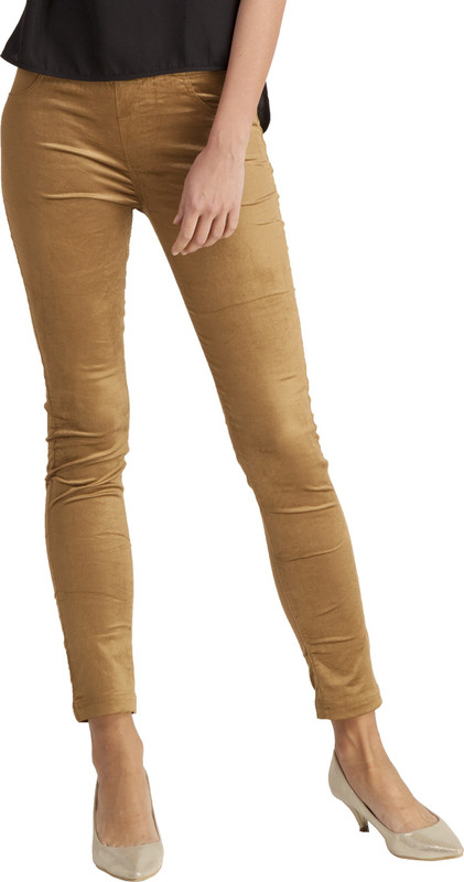 Vero Couture Brown Jegging(Solid) Vero Couture Brown Jegging(Solid)