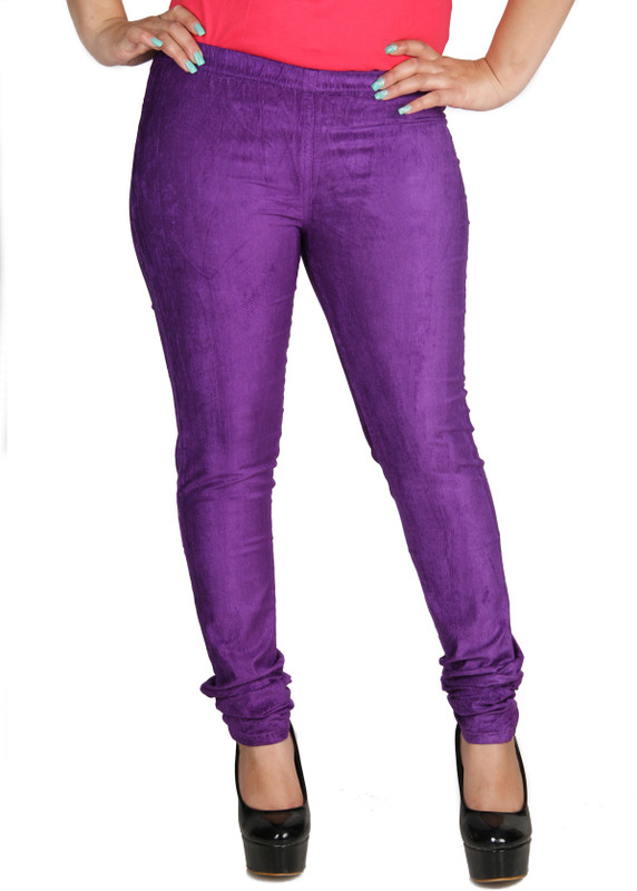 Fashion Cult Purple Jegging(Solid) Fashion Cult Purple Jegging(Solid)
