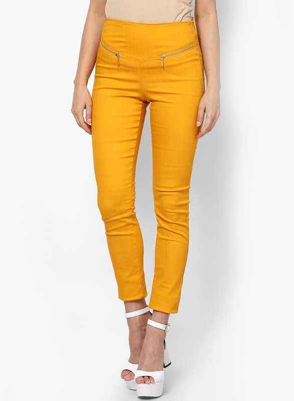 Vero Moda Yellow Jegging(Solid) Vero Moda Yellow Jegging(Solid)
