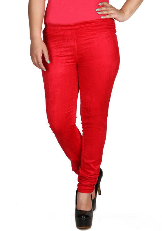 Fashion Cult Red Jegging(Solid) Fashion Cult Red Jegging(Solid)
