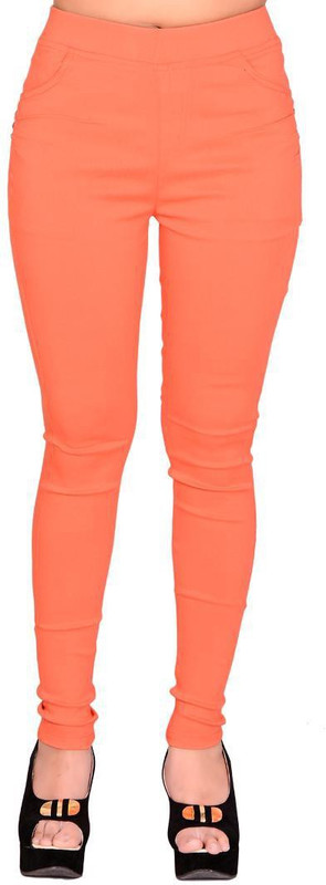 LGC Red Jegging(Solid) RS.999 (73.00% Off) - Flipkart