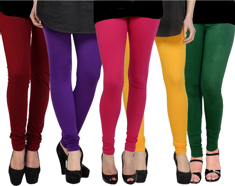 Kjaggs Legging(Purple, Dark Green, Maroon, Pink, Yellow, Solid) Kjaggs Legging(Purple, Dark Green, Maroon, Pink, Yellow, Solid)