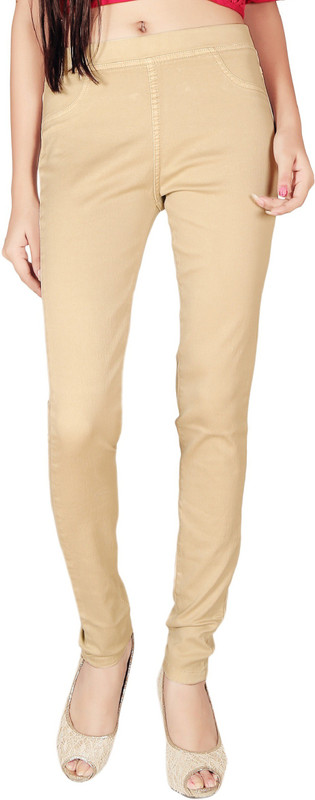 Focus Beige Jegging(Solid) Focus Beige Jegging(Solid)