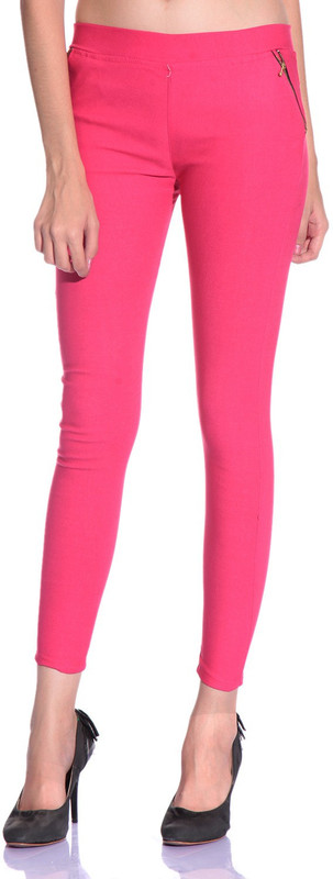 Styleava Pink Jegging(Solid) Styleava Pink Jegging(Solid)