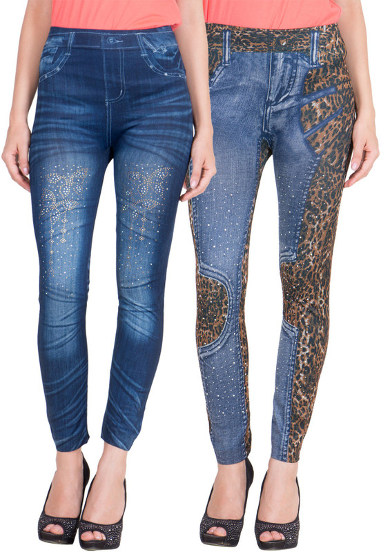 American-Elm Blue Jegging(Printed) American-Elm Blue Jegging(Printed)