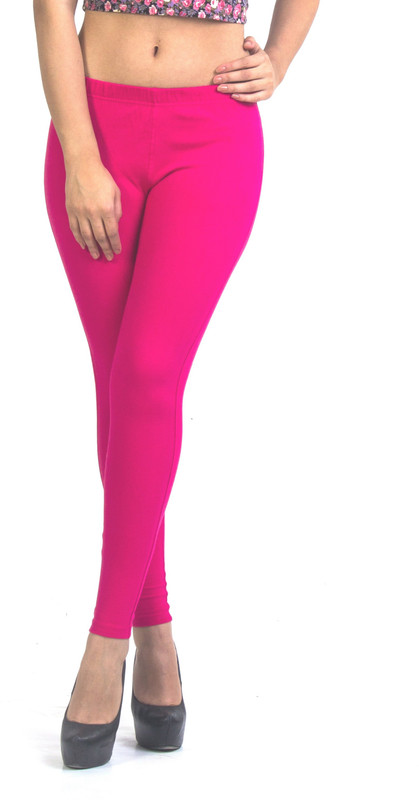 Frenchtrendz Pink Jegging(Solid) Frenchtrendz Pink Jegging(Solid)