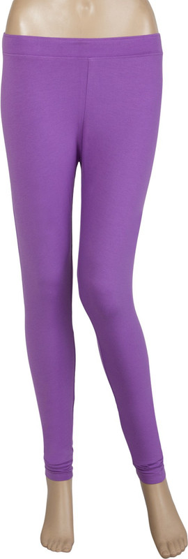 Teint Churidar Legging(Purple, Solid) Teint Churidar Legging(Purple, Solid)
