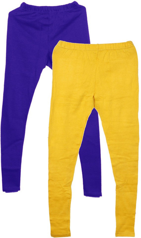 IndiWeaves Ankle Length Legging(Yellow, Solid) IndiWeaves Ankle Length Legging(Yellow, Solid)