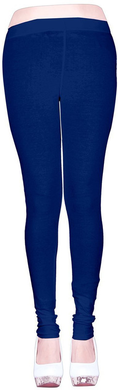 VASVI Ankle Length Legging(Blue, Solid) VASVI Ankle Length Legging(Blue, Solid)