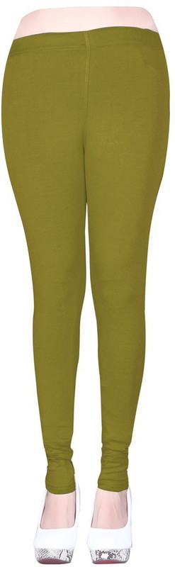 VASVI Ankle Length Legging(Orange, Solid) VASVI Ankle Length Legging(Orange, Solid)