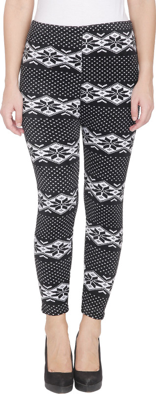 Diamond Doll Ankle Length Legging(Black, Printed) Diamond Doll Ankle Length Legging(Black, Printed)