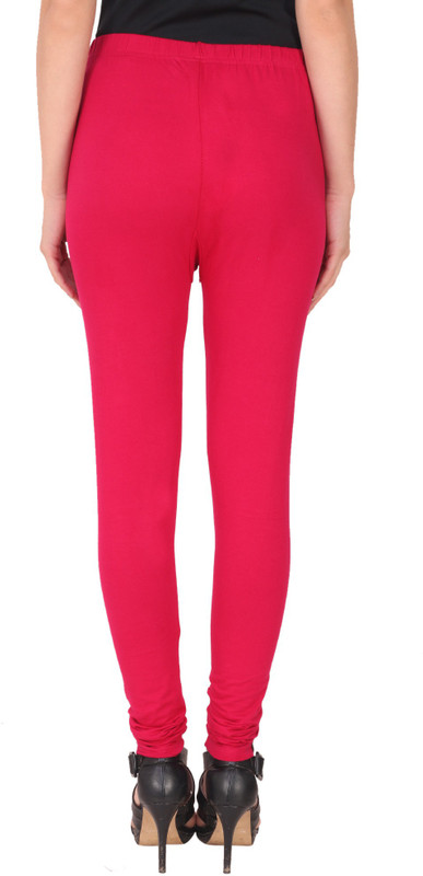 Manash Fashion Footed Legging(Pink, Solid) Manash Fashion Footed Legging(Pink, Solid)