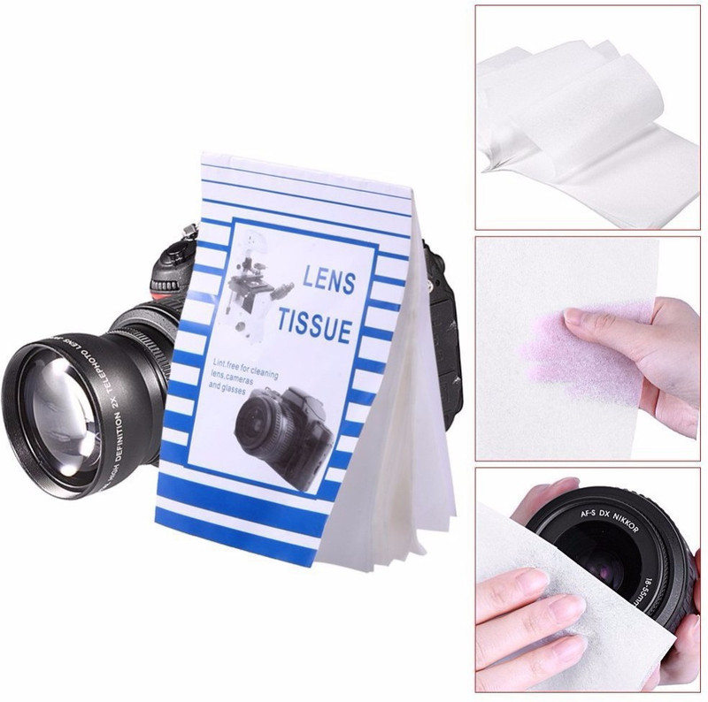 Sigaram Lens Cleaning Paper (Pack Of 2) - 50 Single Sheets (per pack) For Lenses, Camera, Camcorders, Telescopes, Eyepieces, Binoculars, Microscopes, Filters and other optics.  Lens Cleaner(NA ml, 4.3 Xx 2.6 inch, Pack of 2) RS.145 (73.00% Off) - Flipkart