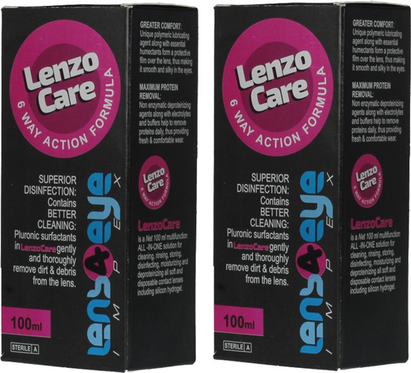 LenzoCare 6 Way Action formula 200ml. Multi-purpose Cleaning Solution(200 ml)