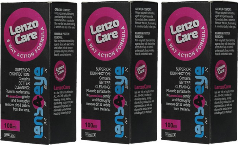 LenzoCare 6 Way Action formula 300ml. Multi-purpose Cleaning Solution(300 ml)
