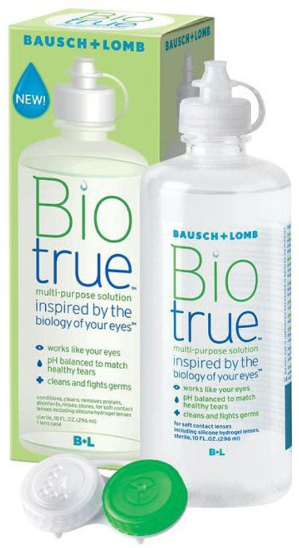 Bausch & Lomb Bio True Cleaning Solution(296 ml)