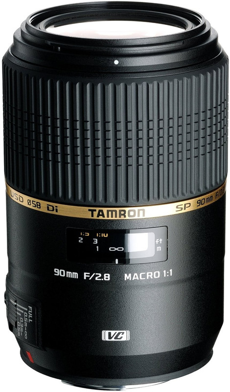 Tamron SP 90 mm Macro F/2.8 Di VC USD (For Nikon) Lens(Black)