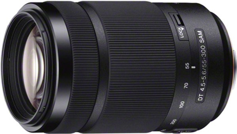 Sony SAL55300 Lens(Black, 50 mm)