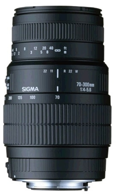 Sigma 70 - 300 mm F4-5.6 DG Macro for Nikon Digital SLR Lens for Nikon AF Mount(Black)