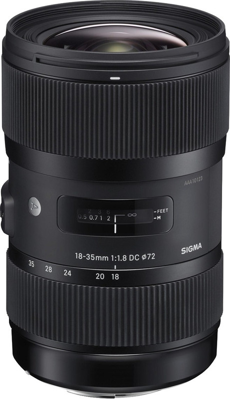 Sigma 18 - 35 mm f/1.8 DC HSM Contemporary Lens(Black, 70 - 200)