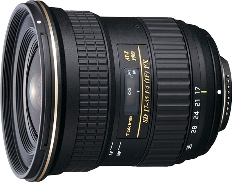 Tokina AF 17 - 35 mm F/4 PRO FX for Nikon Digital SLR Lens(Black, 75)