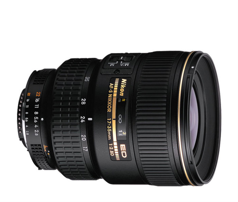 Nikon AF-S Zoom-Nikkor 17 - 35 mm f/2.8D IF-ED (2.1x) Lens(Black)