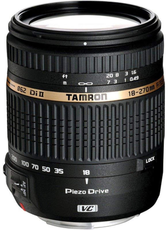 Tamron 18 – 270 mm F/3.5-6.3 Di II PZD Lens  Lens(Black)