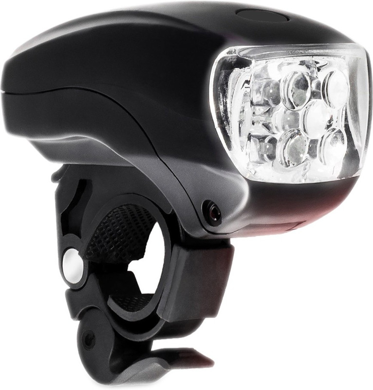 Dark Horse Imported 5 LED 3 Mode Bicycle Front Light LED Front Light(Black)