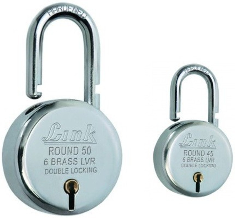 Link+ Round 45 & Round 50 Padlock(Silver) Link+ Round 45 & Round 50 Padlock(Silver)