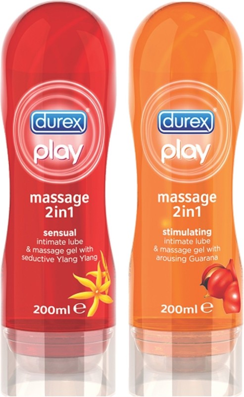 Durex Play Massage Gel 2 in 1  & Stimulating Combo Lubricant(400 ml)