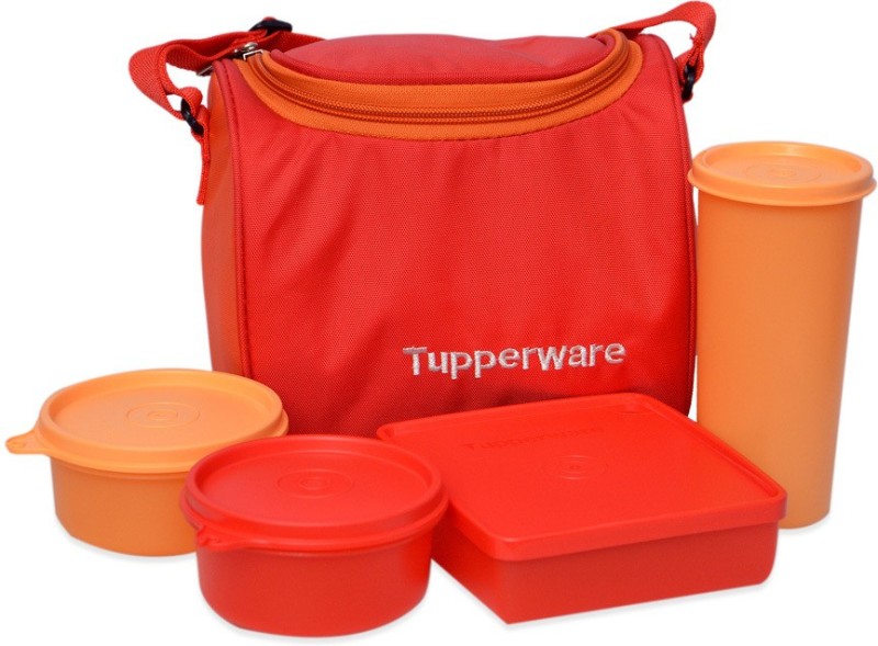 Tupperware Best 4 Containers Lunch Box(1000 ml)