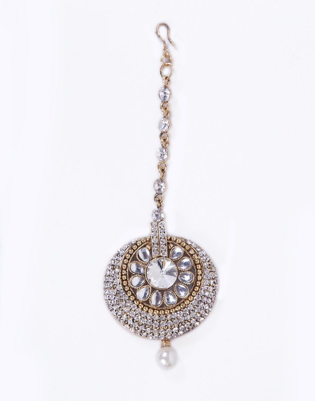 Grace Jewels Nsmt1001 Alloy Maang Tikka