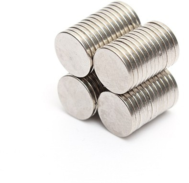 connect2fashion Neodymium Disc Shaped Magnets Pack of 50 Multipurpose Office Magnets Pack of 50