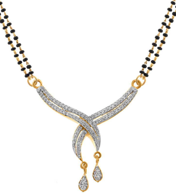 Alysa Urvashi Alloy, Silver Mangalsutra Alysa Urvashi Alloy, Silver Mangalsutra