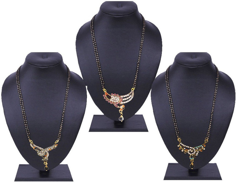 Being Women Stone Studded Fashion Alloy Mangalsutra