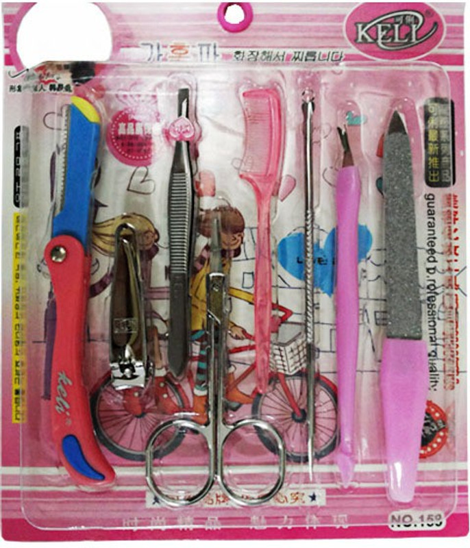 Keli Manicure & Pedicure Set(200 g, Set of 8) RS.146 (62.00% Off) - Flipkart