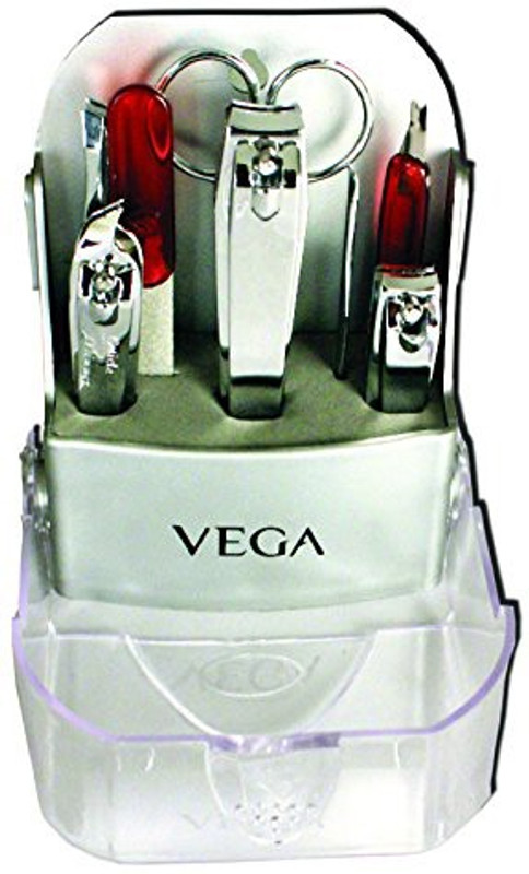 Vega Manicure Set , Set of 8 Tools(8, Set of 8) RS.240 (23.00% Off) - Flipkart