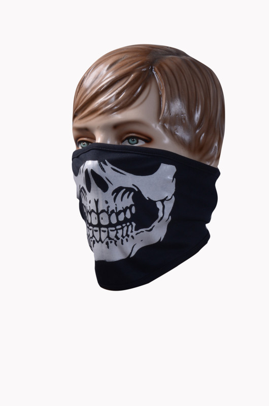 Popular Wise Skull Face Anti-pollution Mask(Black, Pack of 1) RS.139 (72.00% Off) - Flipkart
