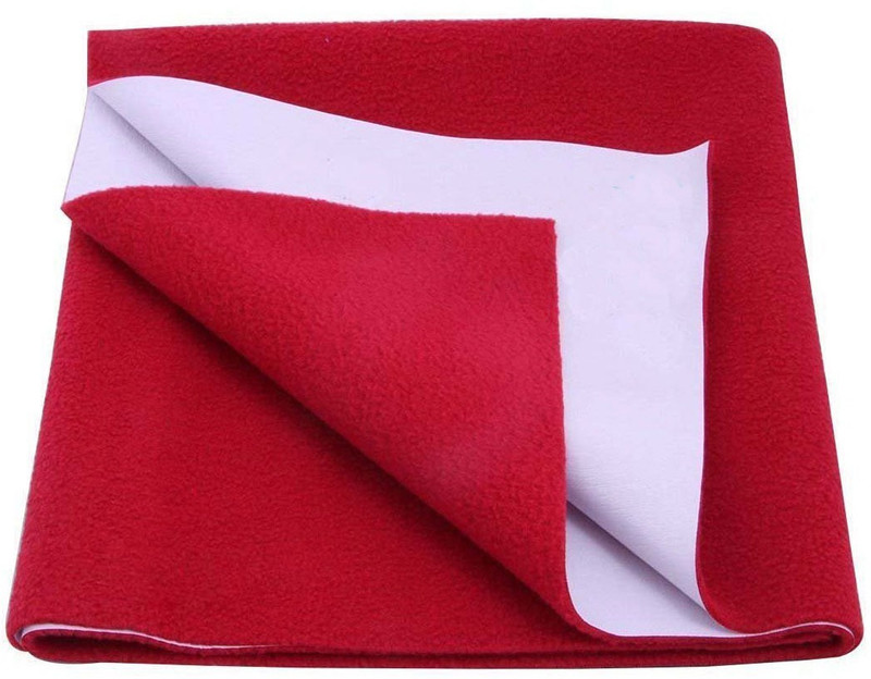 Cozy Dry Cotton Baby Sleeping Mat(Red, Large)