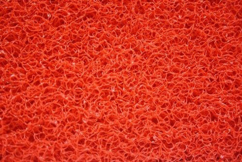 neo mat PVC (Polyvinyl Chloride) Door Mat(Red, Small)