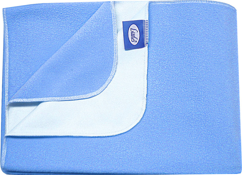 Little's Cotton Baby Play Mat(Blue, Small)