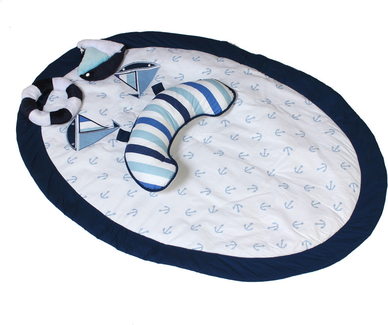 Bacati Little Sailor Print(Blue)