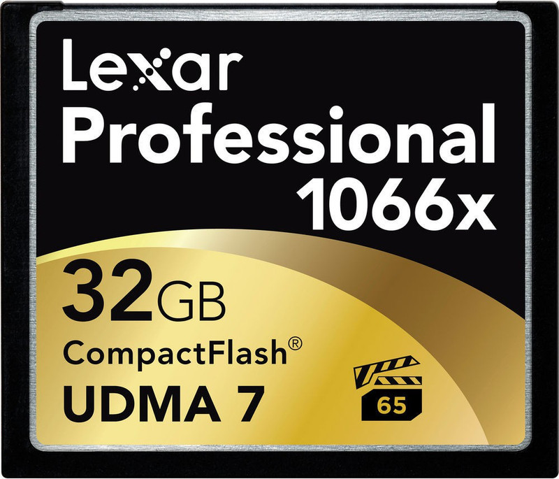 Lexar 1066X UDMA 7 32 GB Compact Flash Class 10 160 MB/s Memory Card