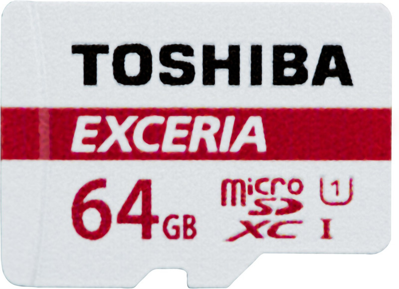 Toshiba Exceria 64 GB MicroSDXC UHS Class 1 48 MB/s Memory Card
